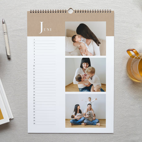 Kalender Weihnachten Wandgemälde A3 Weihnachtskrone III