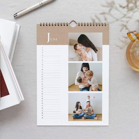 Kalender Weihnachten Wandbild A4 Weihnachtskrone III