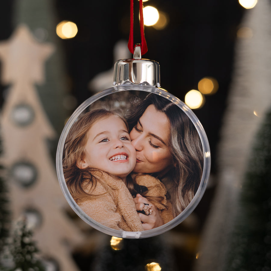 Weihnachtskugel Objekte Runde Rainbow Wish foto