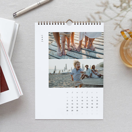 Kalender Weihnachten Wandbild A4 Neujahr, Fotos vom Glück