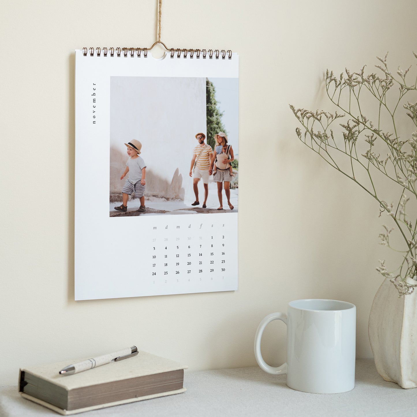 Kalender Weihnachten Wandbild A4 Neujahr, Fotos vom Glück foto N° 3