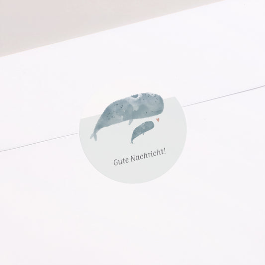 Sticker Geburt Rund Tanz des Meeres foto