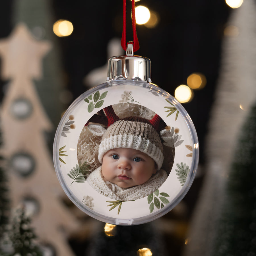 Weihnachtskugel Weihnachten Runde Kugel Süße Weihnachten Foto foto