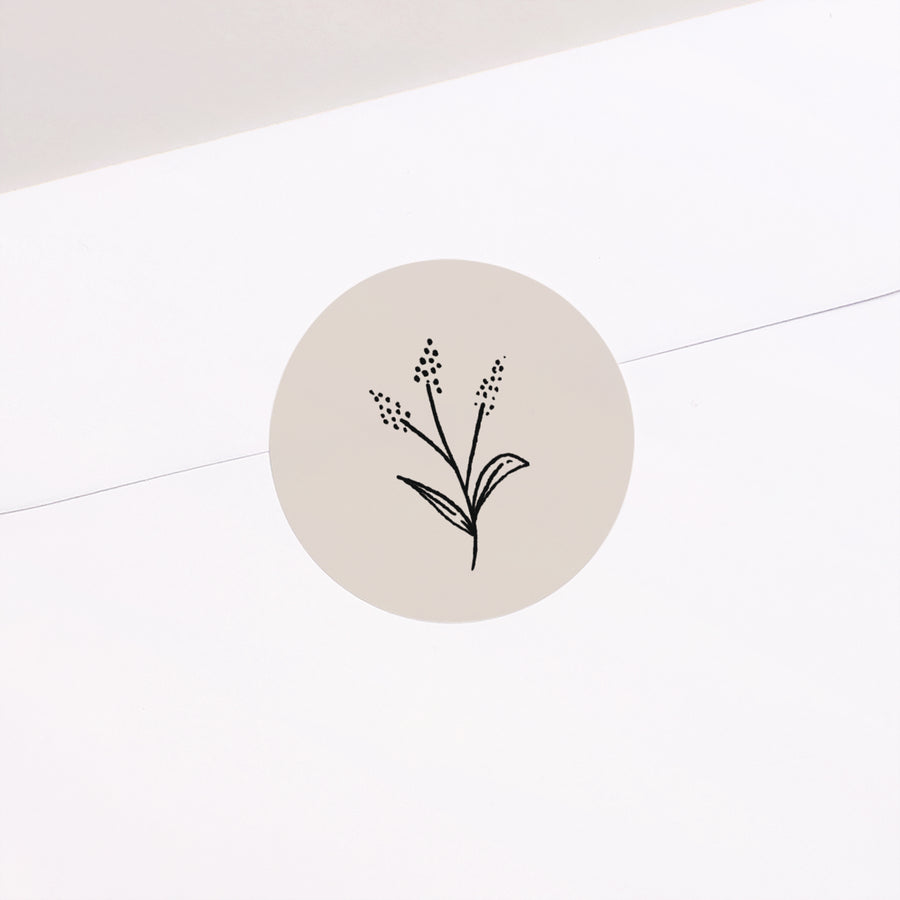 Sticker Geburt Rund Timotheus foto