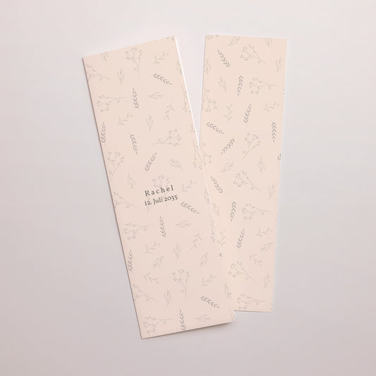 Geburtskarte Fotoautomaten Lesezeichen Natürliche ländliche Atmosphäre foto