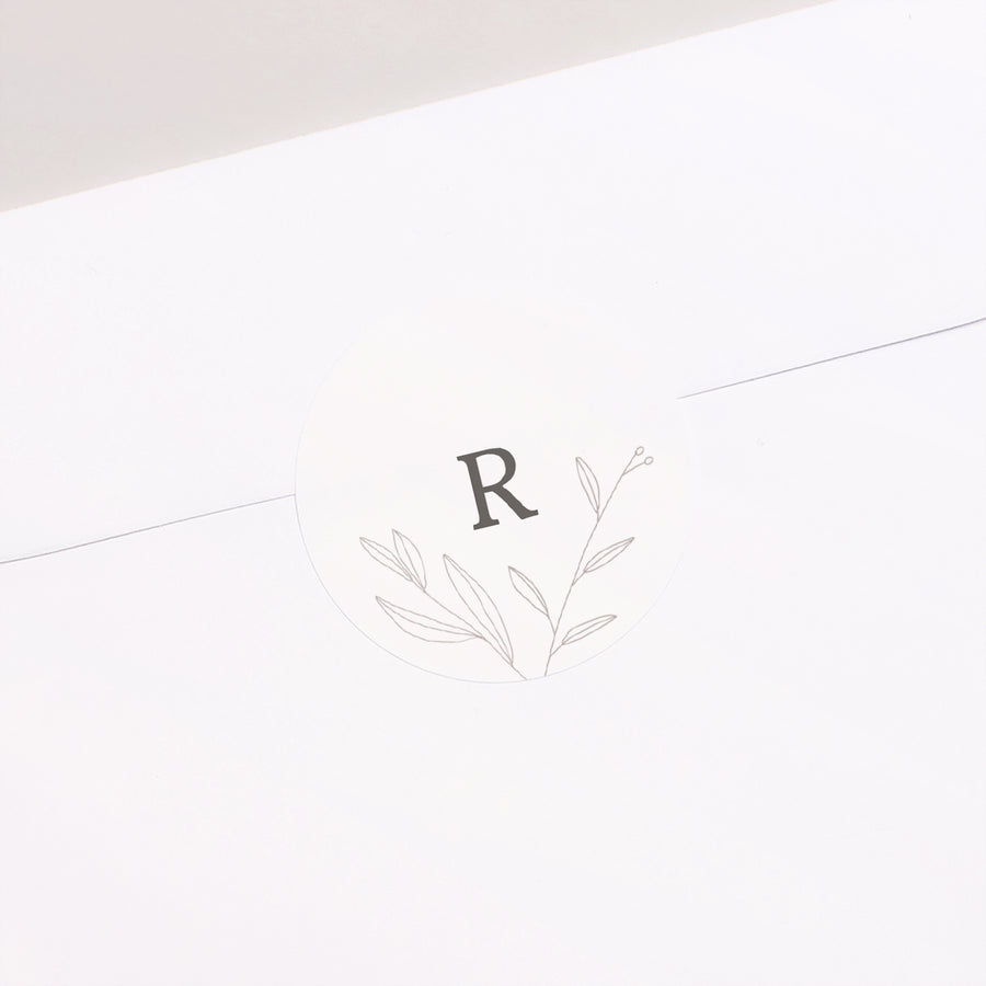Sticker Geburt Rund Natürliche ländliche Atmosphäre foto