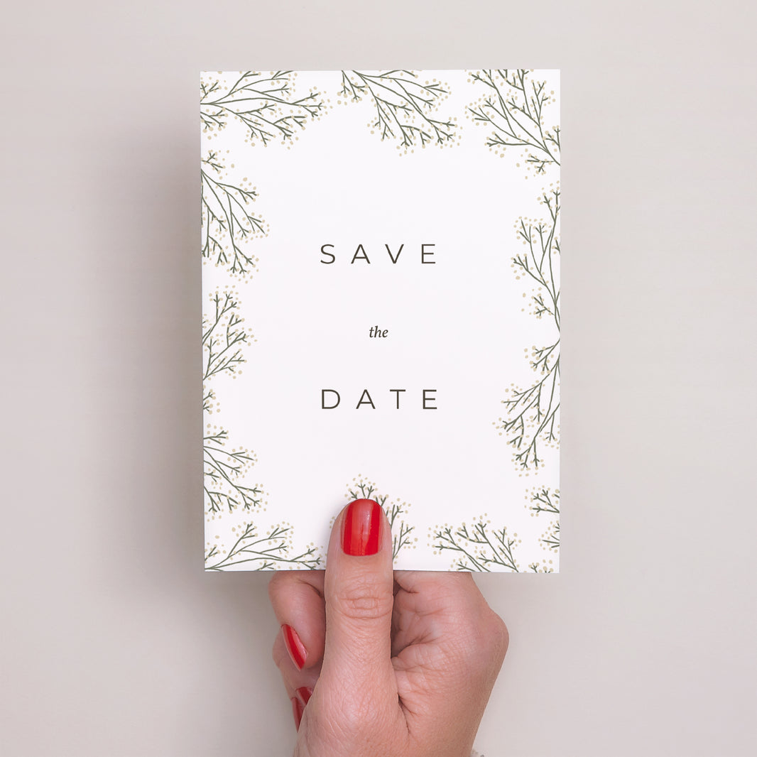 Save the date Karte Hochzeit Porträt Luberon foto N° 2