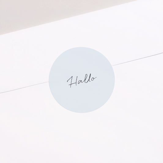 Sticker Geburt Rund Garderobe für Jungen Hintergrund grau grün foto