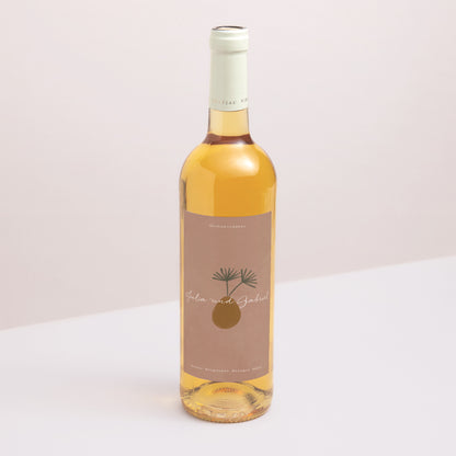 Flaschenetikett Hochzeit Porträt Paar zum Zusammenstellen im Boho-Stil foto N° 1