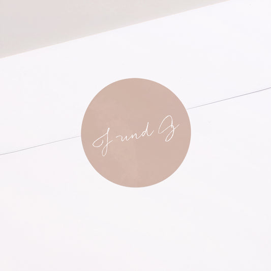 Sticker Hochzeit Rund Paar zum Zusammenstellen im Boho-Stil foto