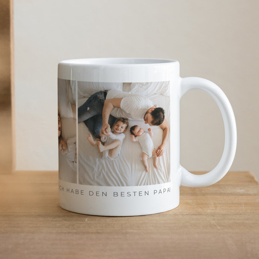 Tasse Objekte Weiß Vaterfest II foto