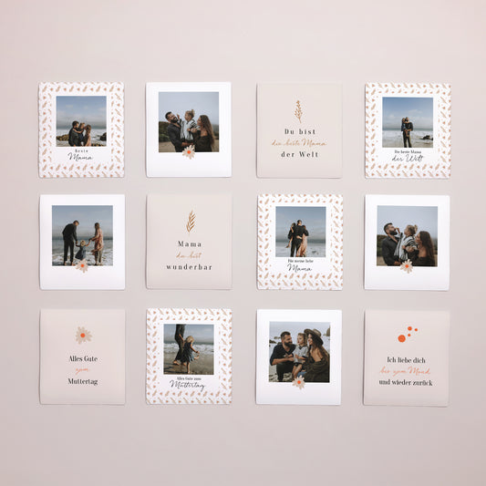 Magnet Objekte Pack mit 12, magnetisch Muttertag Blumen Muster foto