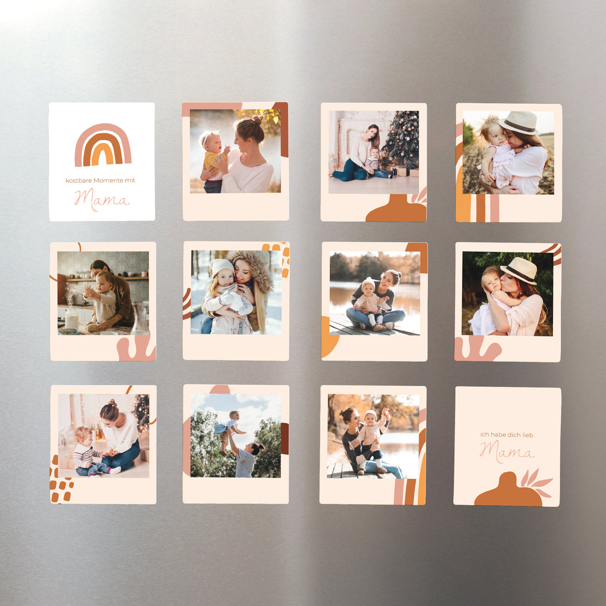 Magnet Objekte Pack mit 12, magnetisch Muttertag Aufgaben foto N° 1