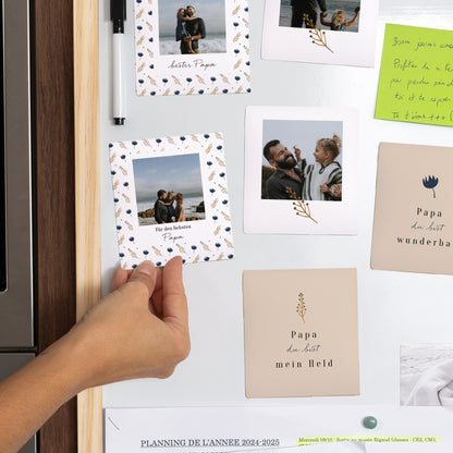 Magnet Objekte Pack mit 12, magnetisch Vatertag Blumen Motive foto N° 2