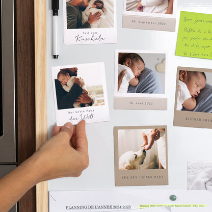 Magnet Objekte Pack mit 12, magnetisch Der beste Papa der Welt foto N° 2