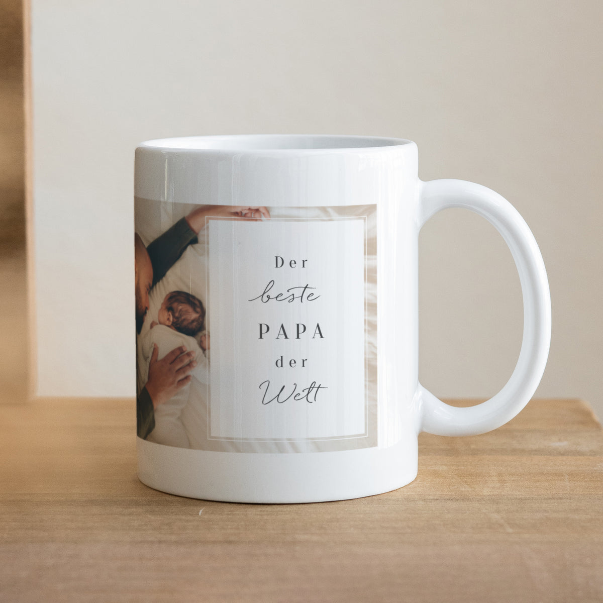 Tasse Objekte Weiß Der beste Papa der Welt foto