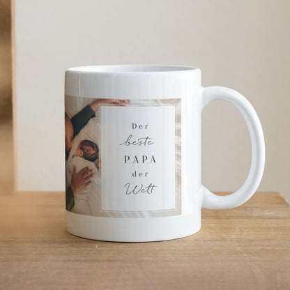 Tasse Objekte Weiß Der beste Papa der Welt foto N° 1