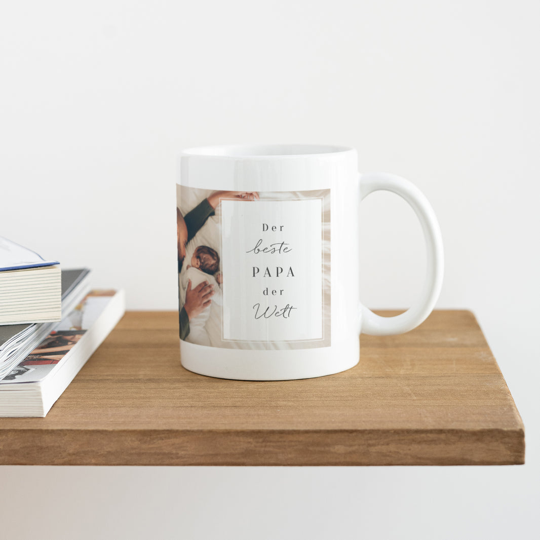 Tasse Objekte Weiß Der beste Papa der Welt foto N° 4