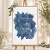 Begrüßungstafel Hochzeit Porträt 60 x 90 cm Magische Nacht foto N° 1