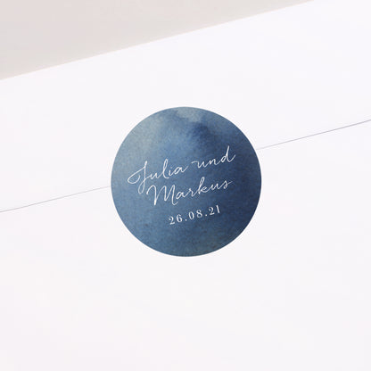 Sticker Hochzeit Rund Magische Nacht foto N° 1