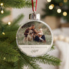 Weihnachtskugel Weihnachten Runde Pflanzenrahmen foto N° 1