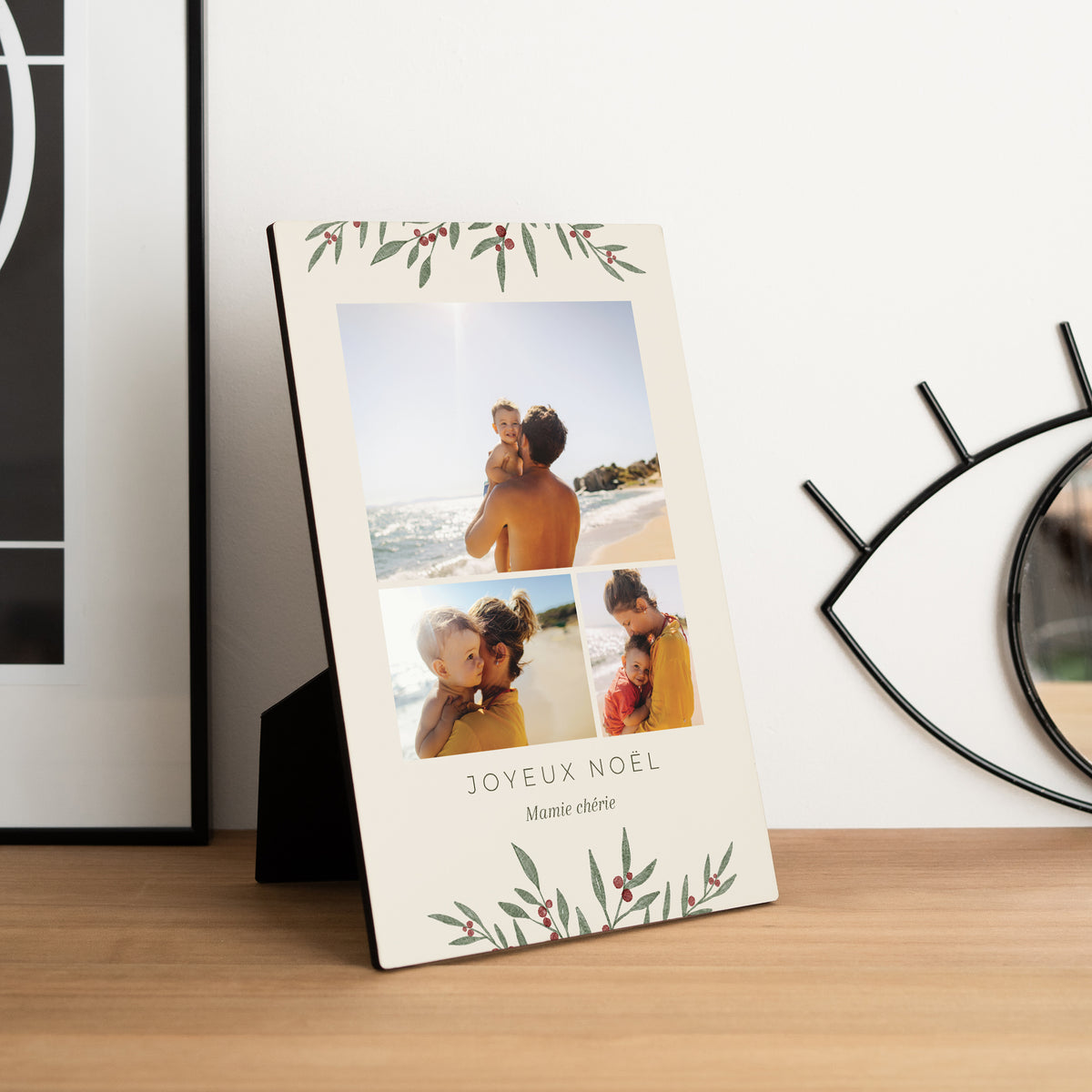 Fotorahmen Weihnachten PortraitPorträt Pflanzenrahmen foto