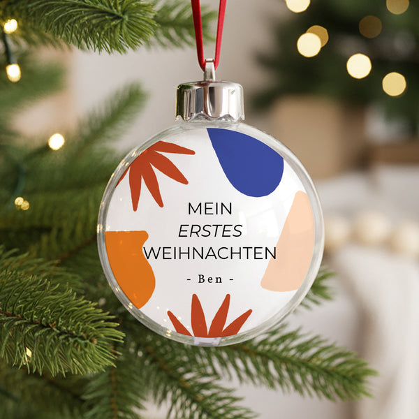 Weihnachtskugel Weihnachten Runde Inspiration Matisse, Mittelmeer foto