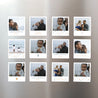 Fotoabzug Weihnachten Pack mit 12, magnetisch Festliches Muster foto N° 1