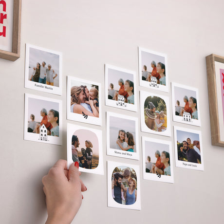 Fotoabzug Weihnachten Pack von 12 Einfarbige Illustrationen
