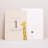 Meilenstein Karten Geburt 12er-Pack Giraffe Savanne foto N° 4