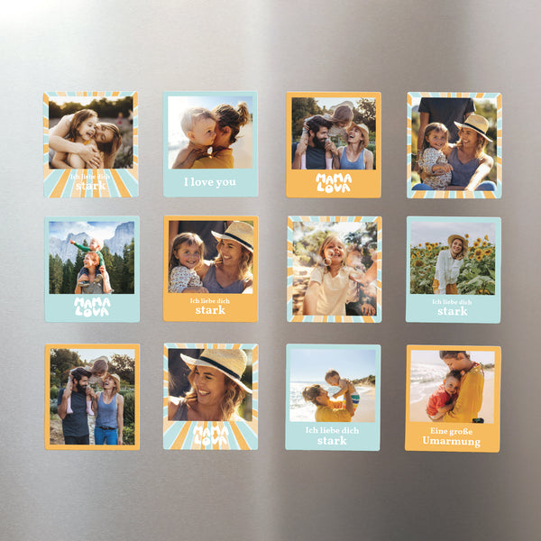 Magnet Objekte Pack mit 12, magnetisch Mama Lova foto
