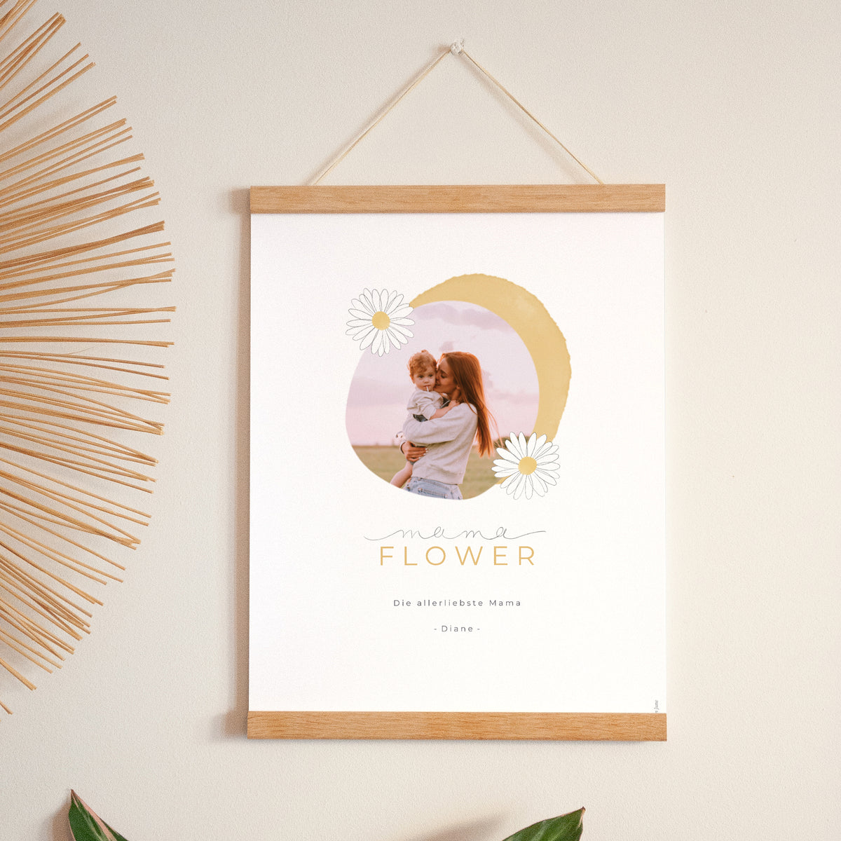 Poster Objekte Porträt Mama Flower foto