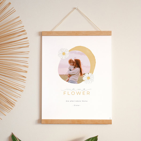 Poster Objekte Porträt Mama Flower foto