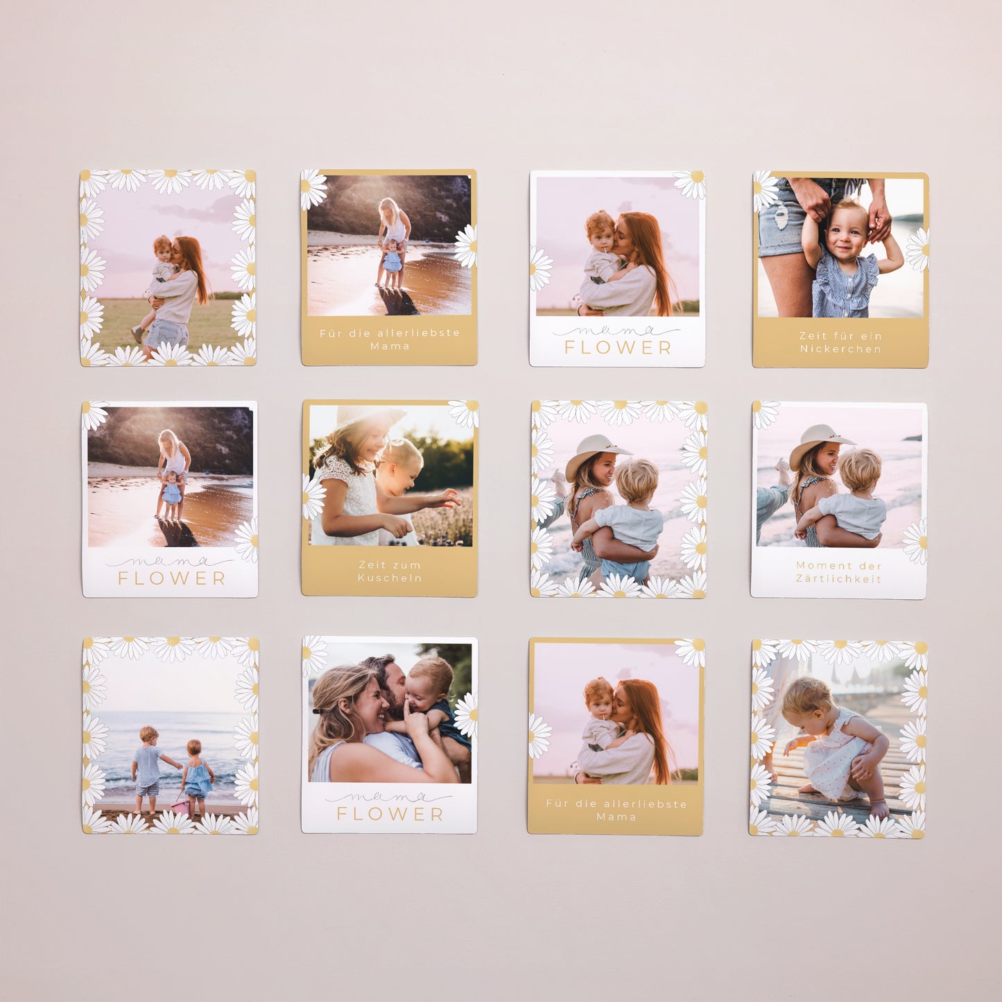 Magnet Objekte Pack mit 12, magnetisch Mama Flower foto N° 1