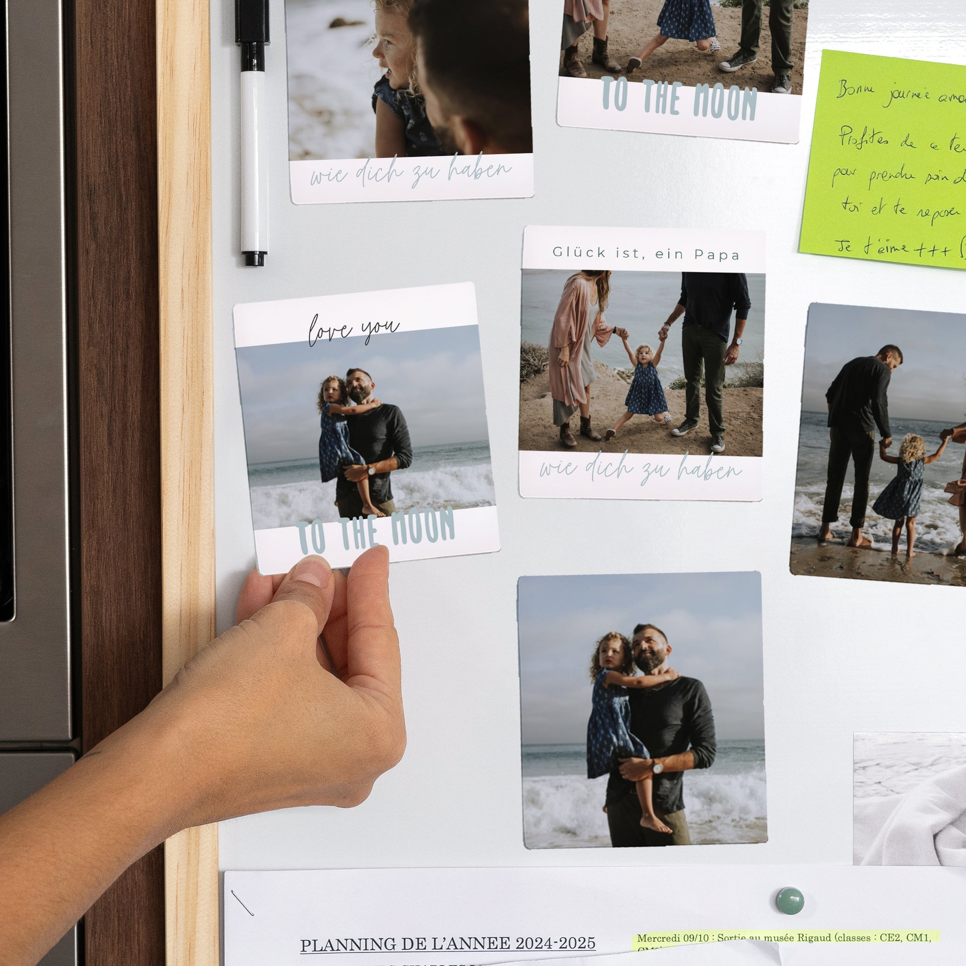 Magnet Objekte Pack mit 12, magnetisch Zur Sonne III foto N° 2