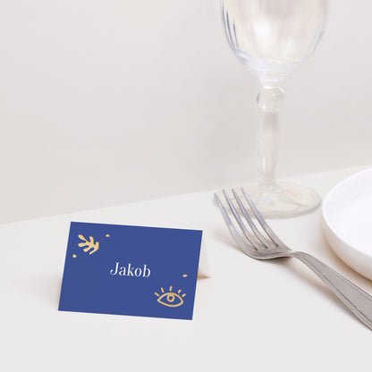 Tischkarten Kommunion Quer Auf die Art des Fauvismus foto N° 2