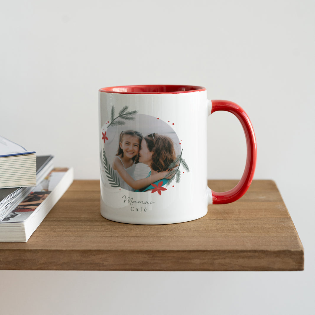 Tasse Weihnachten Rot Erinnerungskugel foto N° 4