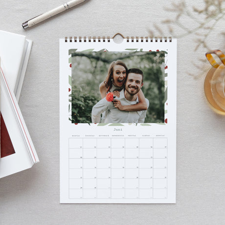 Kalender Weihnachten Wandbild A4 Weihnachtsmotiv, Grüntöne
