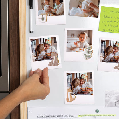 Fotoabzug Weihnachten Pack mit 12, magnetisch Winterkekse foto N° 2