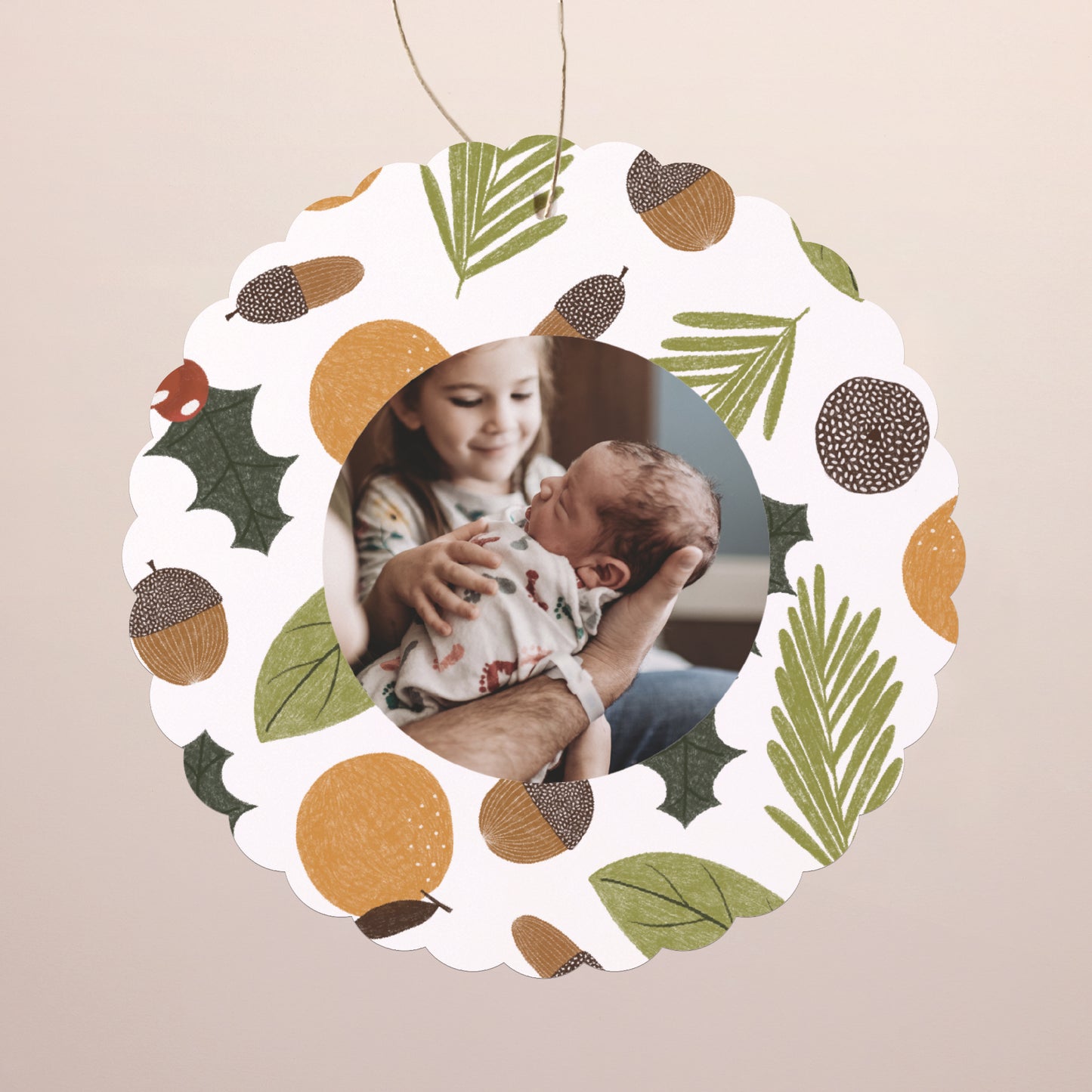 Weihnachtskarte Weihnachten Zum Aufhängen Wintersonnenwende foto N° 1