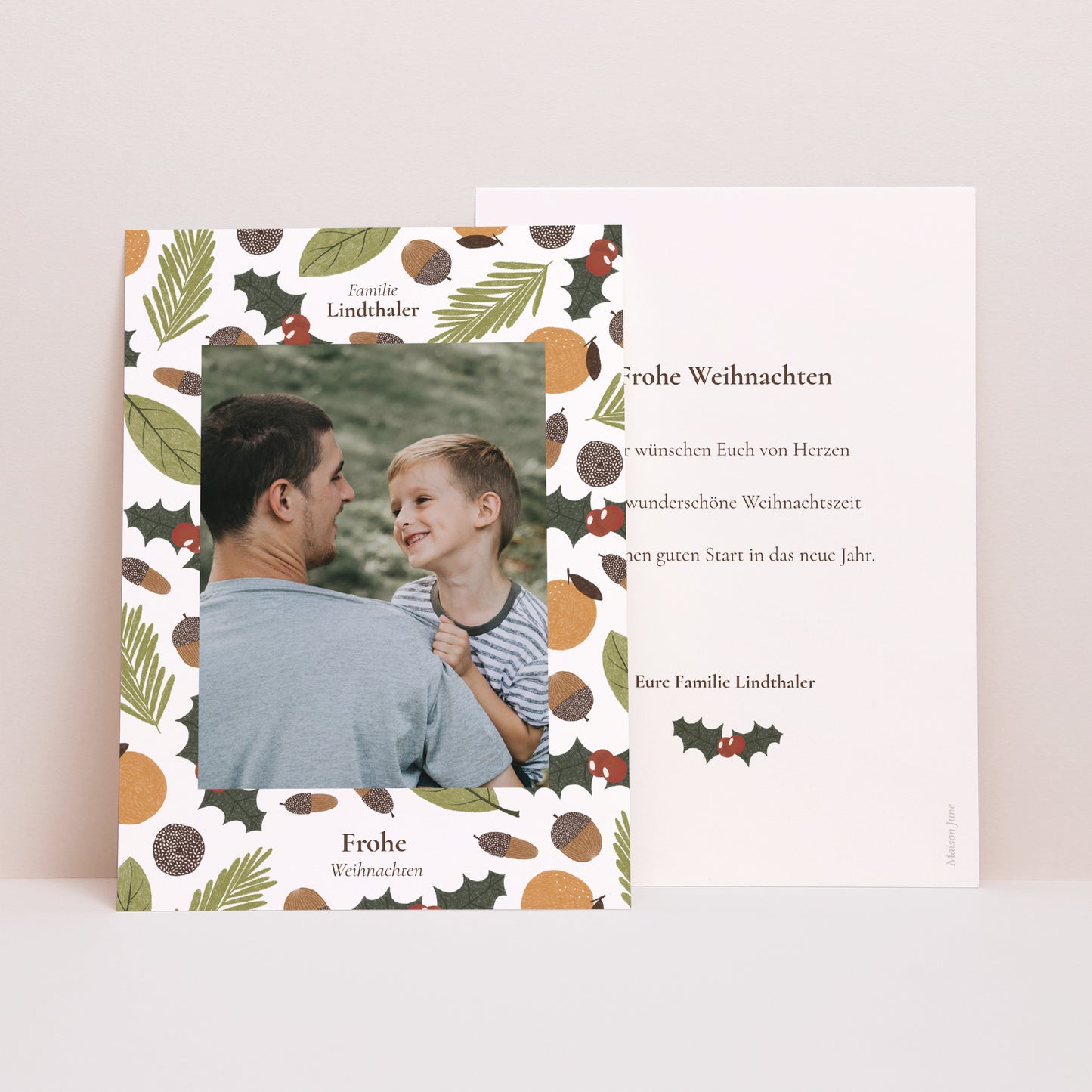 Weihnachtskarte Weihnachten Wintersonnenwende foto N° 1