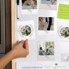 Fotoabzug Weihnachten Pack mit 12, magnetisch Flockenstrang und Kugel foto N° 2