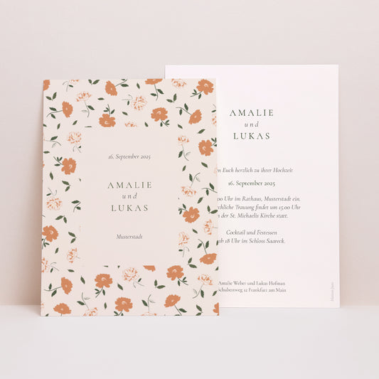 Hochzeitseinladung Liberty Poudré foto