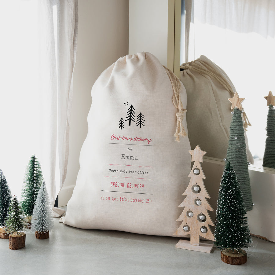Weihnachtssack Objekte Großformat Sonderlieferung foto