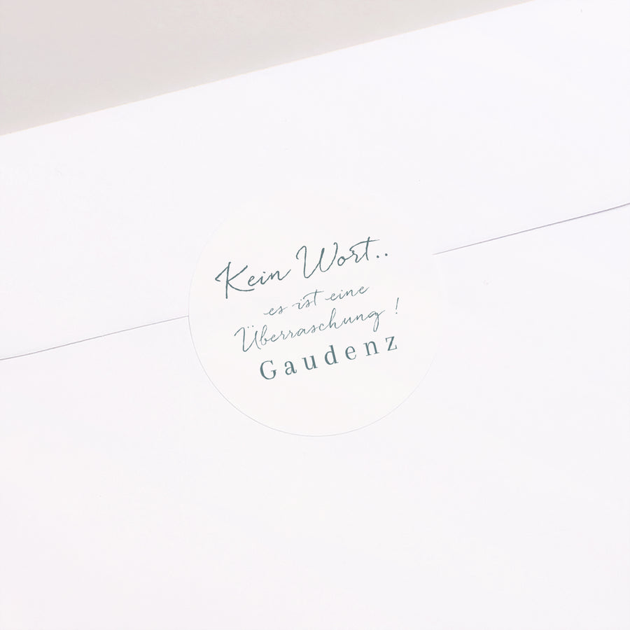 Sticker Geburtstag Erwachsener Rund Geburtstag 70 Jahre Mann Aquarell foto