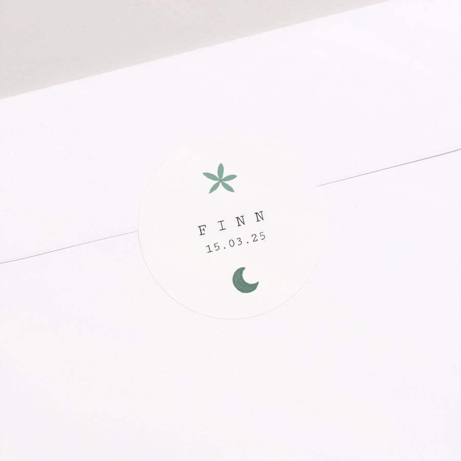 Sticker Taufe Rund Die Verkündigung foto