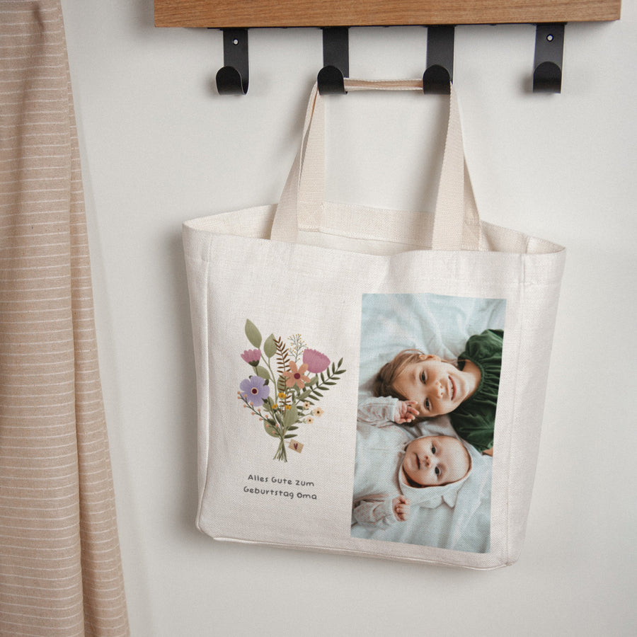 Tote bag Objekte Tragehenkel Feststrauß foto