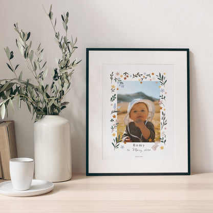 Poster Geburt Porträt Zauber der Natur foto N° 1