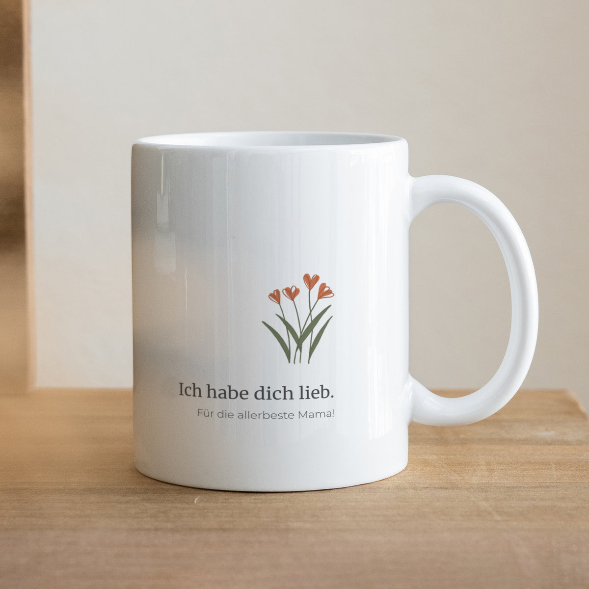 Tasse Objekte Weiß Tulpen foto