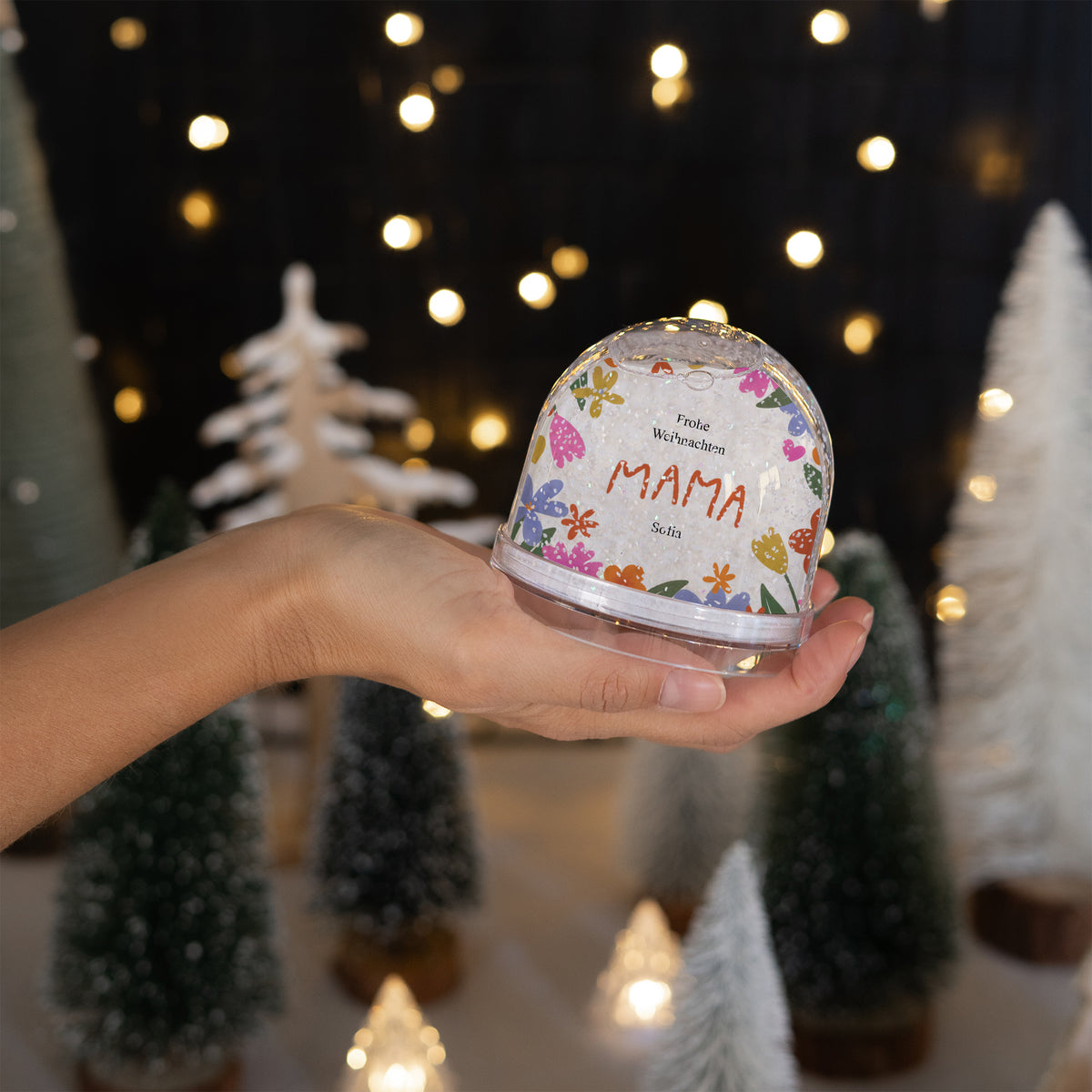 Schneekugel Weihnachten Glass Mama der Liebe II foto N° 4